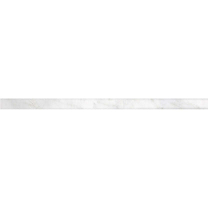 Marble Winter Frost in Winter Frost - 1/2"x12" Mini Cigaro Natural Stone