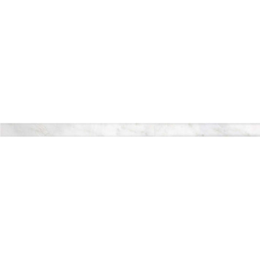 Marble Winter Frost in Winter Frost - 1/2"x12" Mini Cigaro Natural Stone
