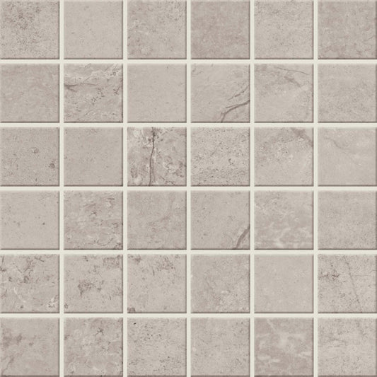 Chadwick in Light Gray Mosaic Tile