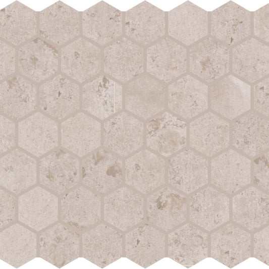 Metric in Taupe Mosaic Tile