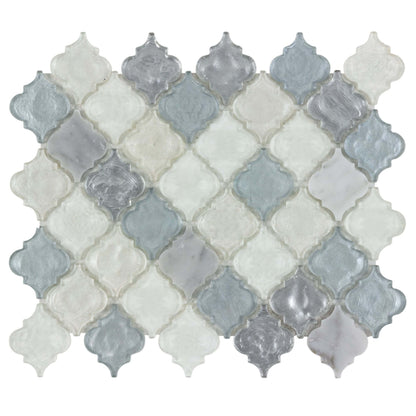 Chic in Persian Arabesque Glass Tile