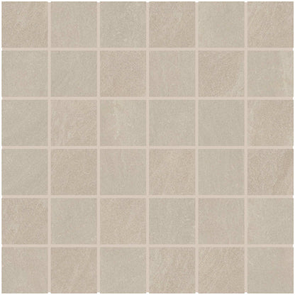 Rift in Beige Mosaic 2x2 Tile