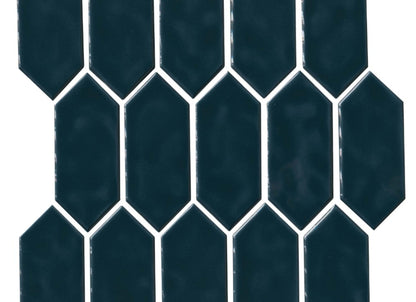 Regina in Dark Blue Mosaic Picket