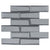 Monet Magic in Foggy Bricks Glass Tile