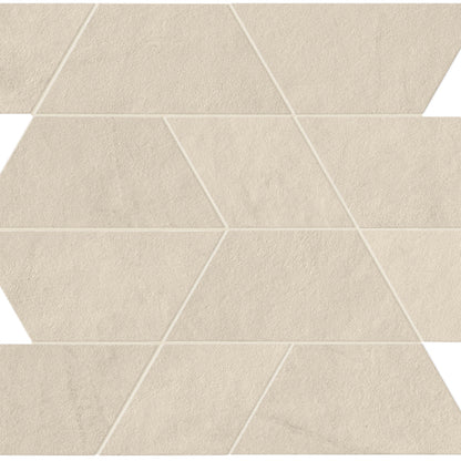 Spectrum in Beige Mosaic 14x12 Matte Tile