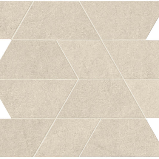 Spectrum in Beige Mosaic 14x12 Matte Tile