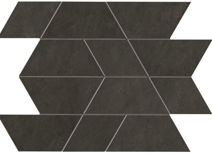 Spectrum in Black Mosaic 14x12 Matte
