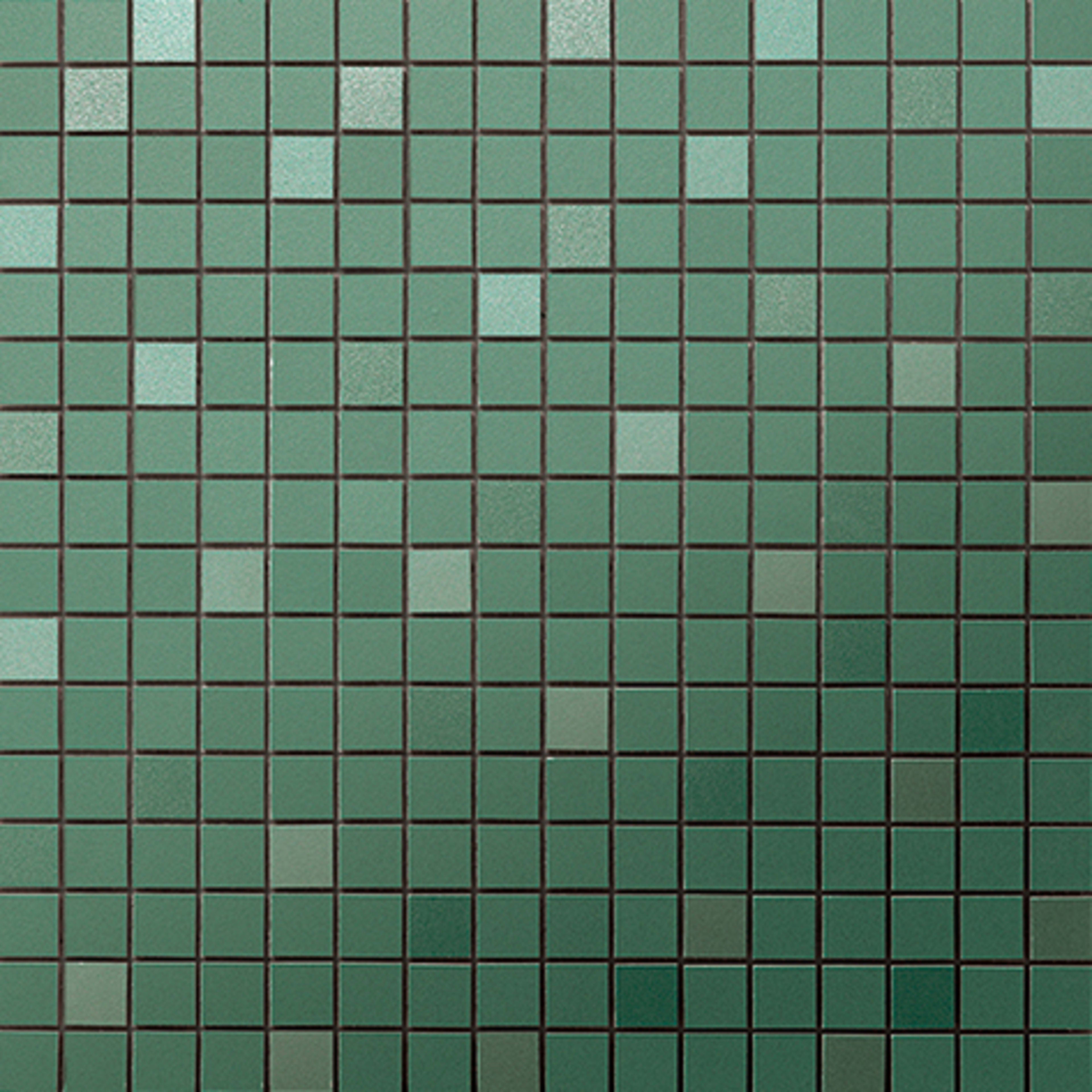 Spectrum in Green Mosaic 1x1 Tile